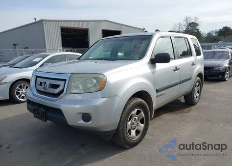 2010 Honda Pilot Lx from USA, damaged, VIN 5FNYF3H20AB020650